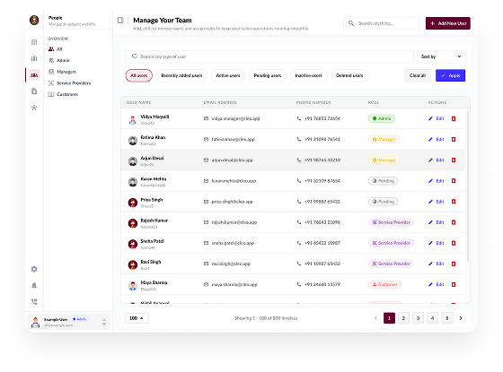 People Management - Easily manage your team from hiring to performance evaluations. Streamline staff roles, create flexible schedules, and track employee availability to keep everyone aligned.